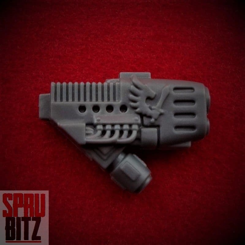 Ravenwing Command Squad Plasma Gun for Bike Handlebars right sided (C)