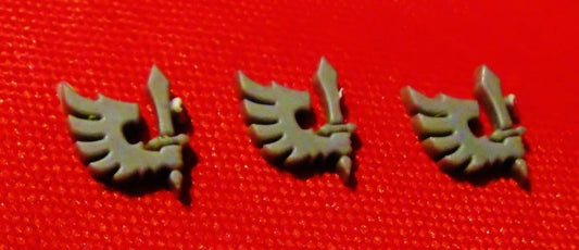 Ravenwing Small Icon Symbol set of 3 (right facing)