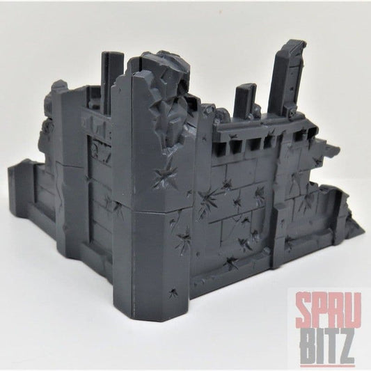 Ruined Building Scenery from Warhammer 40,000 3rd edition (C)