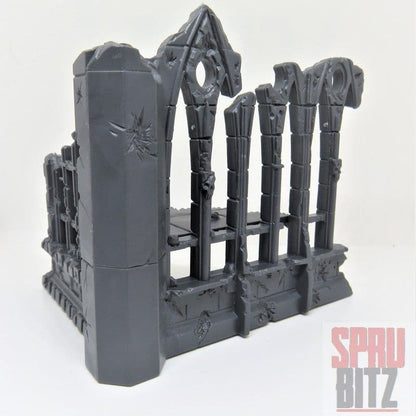 Ruined Building Scenery Terrain from Warhammer 40,000 3rd edition (D)