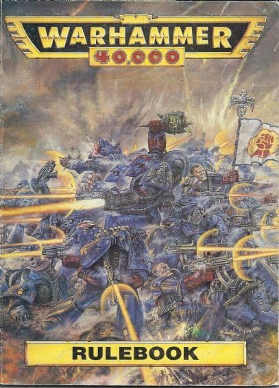 Rulebook from Warhammer 40,000 2nd Edition (1993)