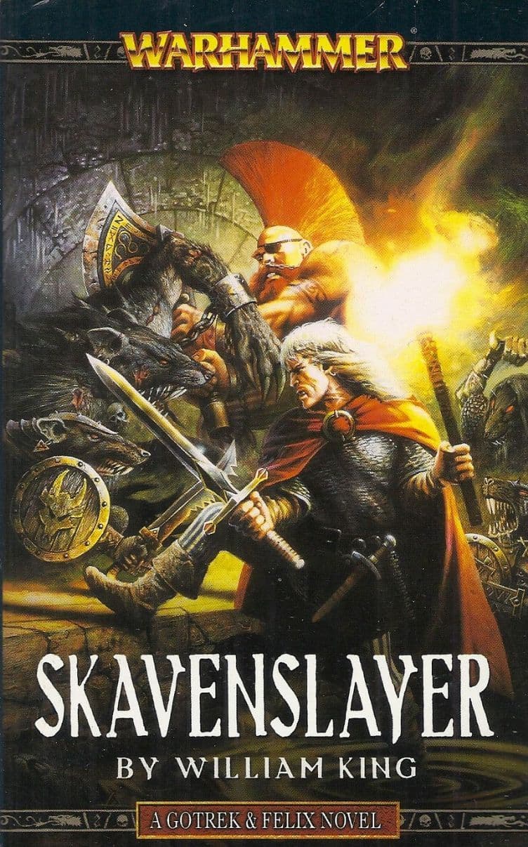 Skavenslayer by William King Warhammer Fantasy book paperback Gotrek Felix