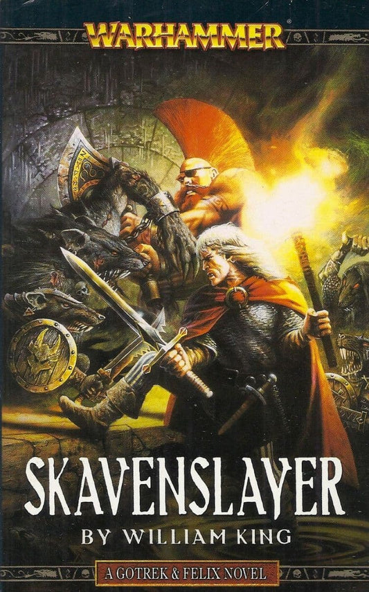 Skavenslayer by William King Warhammer Fantasy book paperback Gotrek Felix