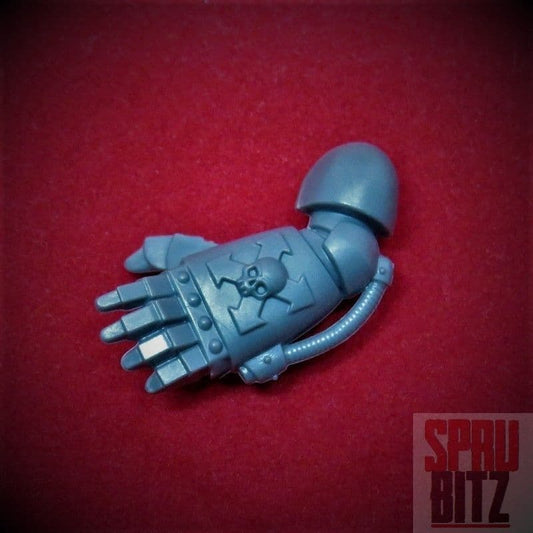 Space Marine Assault Squad Powerfist left arm