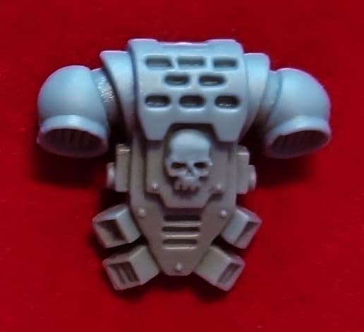 Space Marine Backpack Back Pack (large skull)