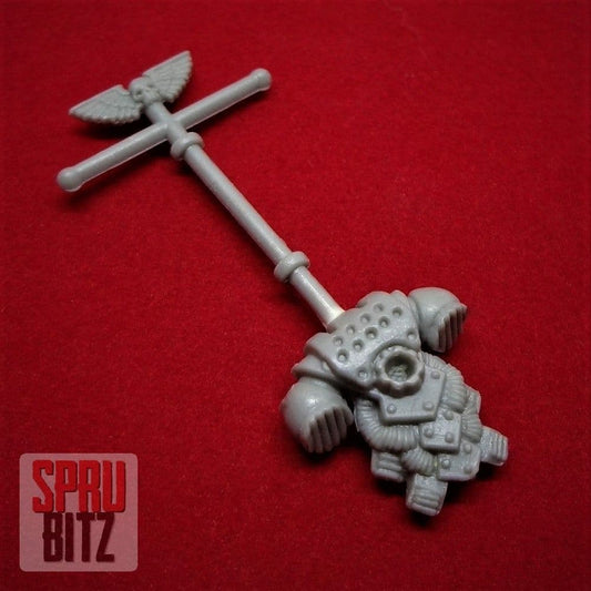 Space Marine Backpack with Banner Standard Pole