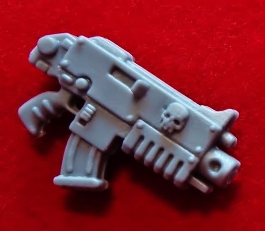 Space Marine Boltgun Bolter Skull Icon