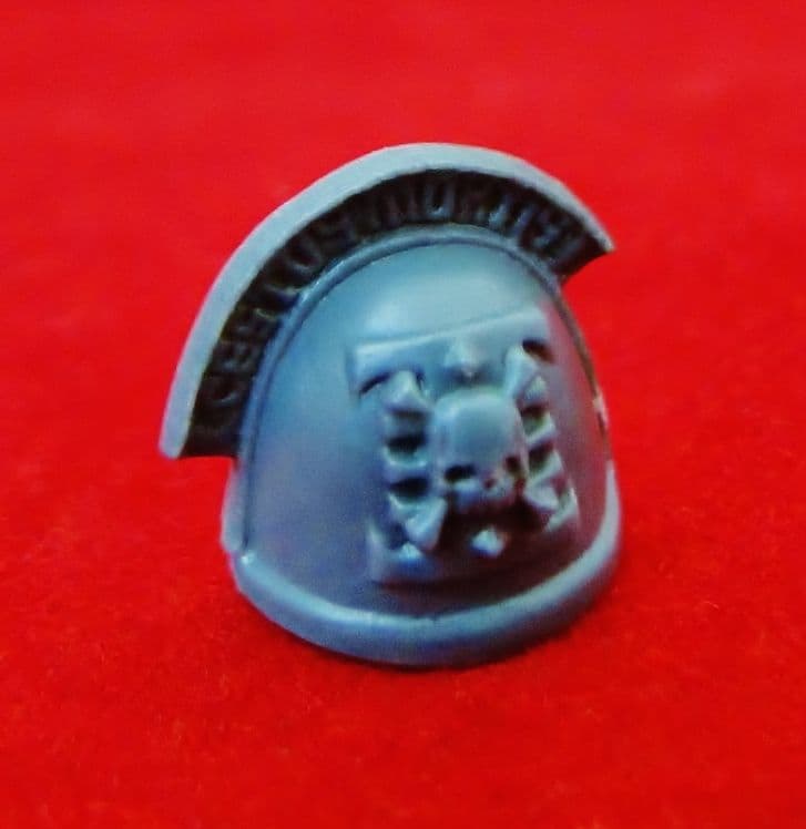 Space Marine Command Squad Deathwatch Shoulder Pad