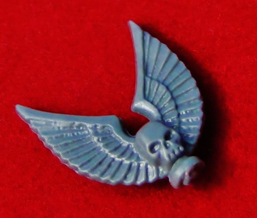 Space Marine Command Squad Standard Top Winged Skull Icon