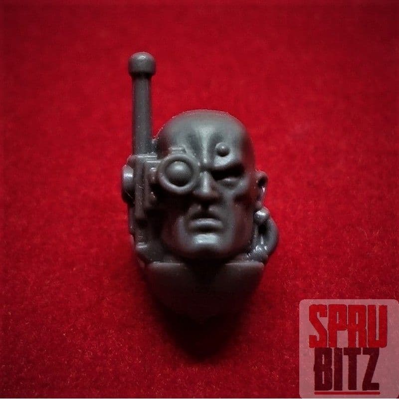 Space Marine Deathwatch Veterans Bare Head (F)