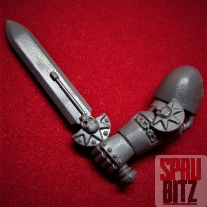 Space Marine Deathwatch Veterans Left Arm Power Sword (D)