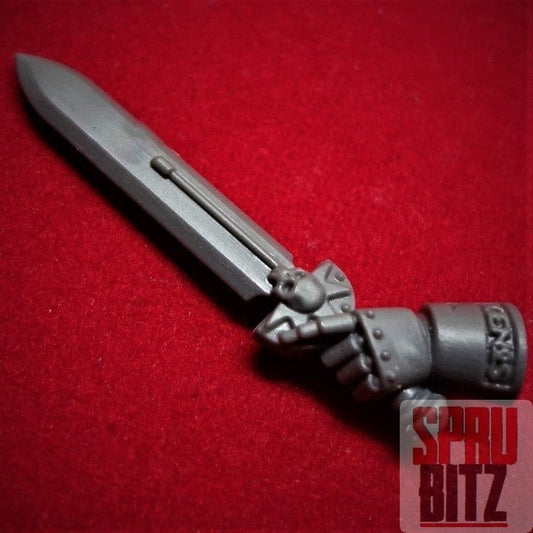 Space Marine Deathwatch Veterans Left Arm Power Sword (E)