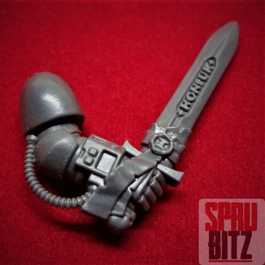 Space Marine Deathwatch Veterans Right Arm Power Sword