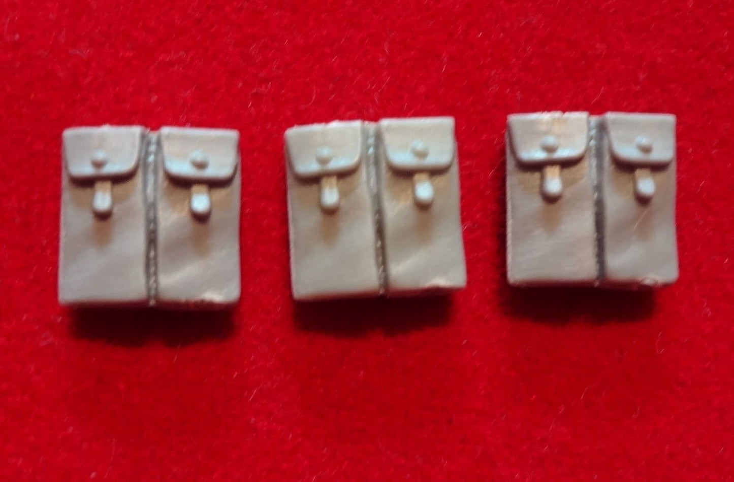 Space Marine Dual Hip Ammo Pouch set of 3