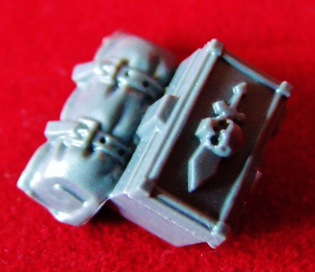 Space Marine Ravenwing Bike Box sword and skull