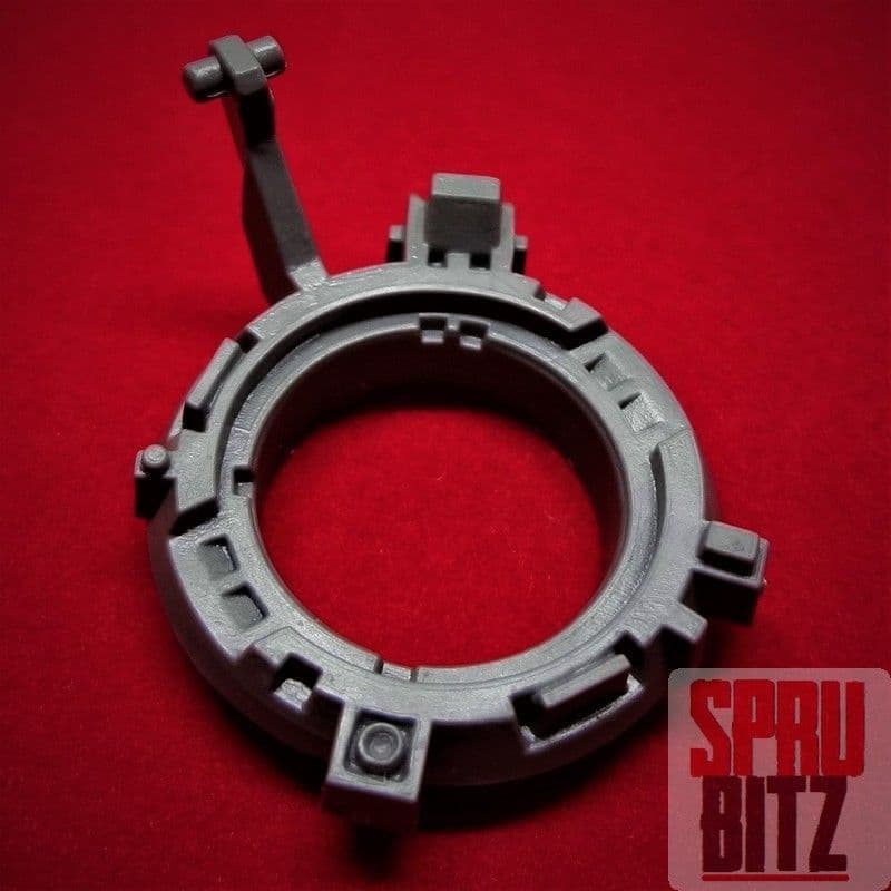 Space Marine Rhino Vehicle Tank Hatch Cupola with Weapon Mount