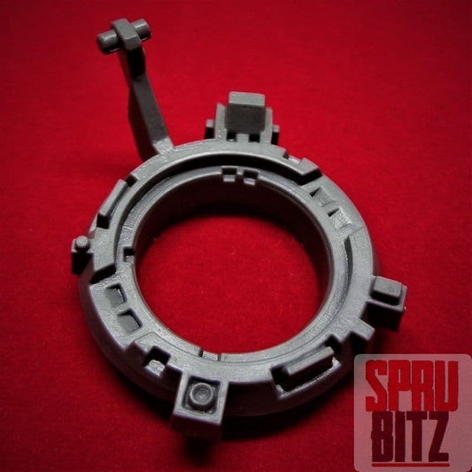 Space Marine Rhino Vehicle Tank Hatch Cupola with Weapon Mount