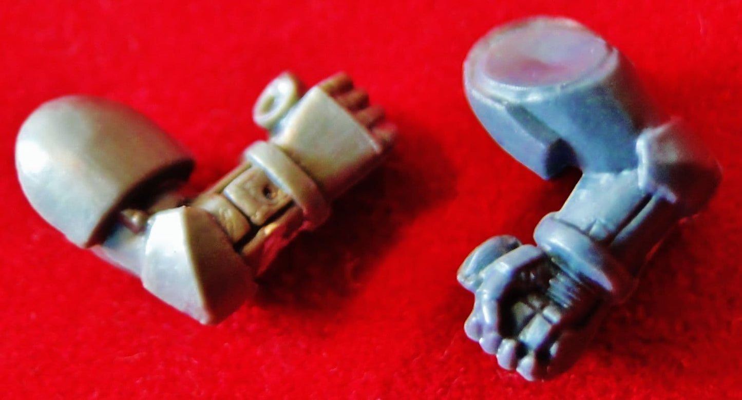 Space Marine right arm holding Grenade x2