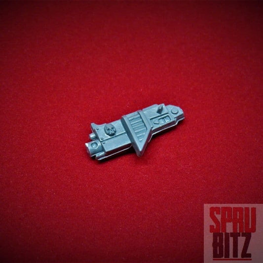 Space Marine Scout Bike Motorbike Boltgun left