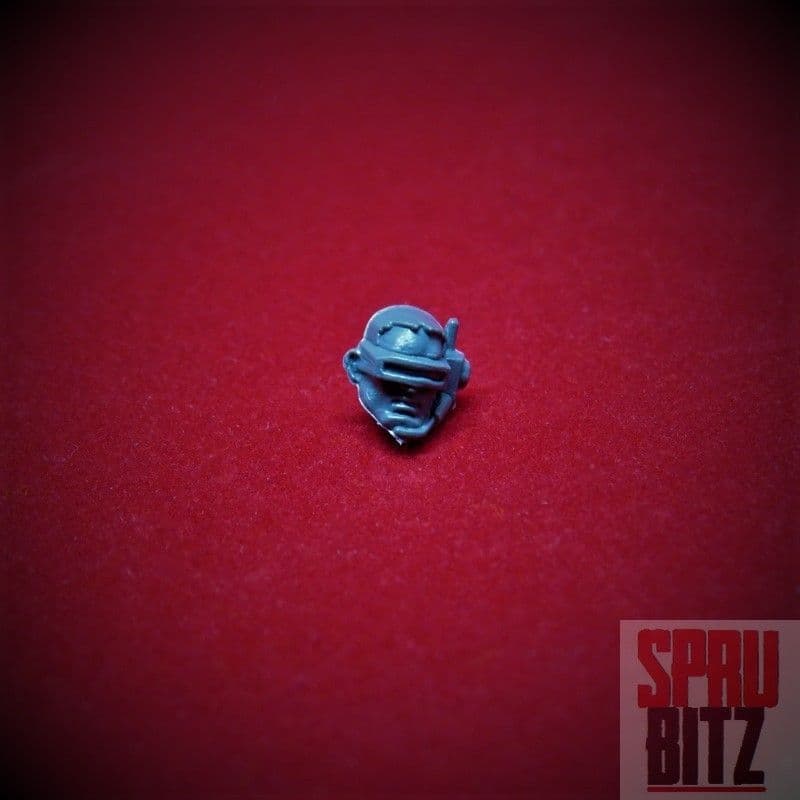 Space Marine Scout Biker Head (D)