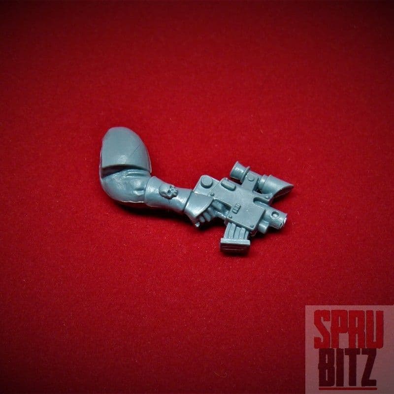 Space Marine Scout Biker Right Arm Bolt Pistol