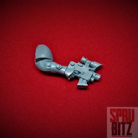 Space Marine Scout Biker Right Arm Bolt Pistol