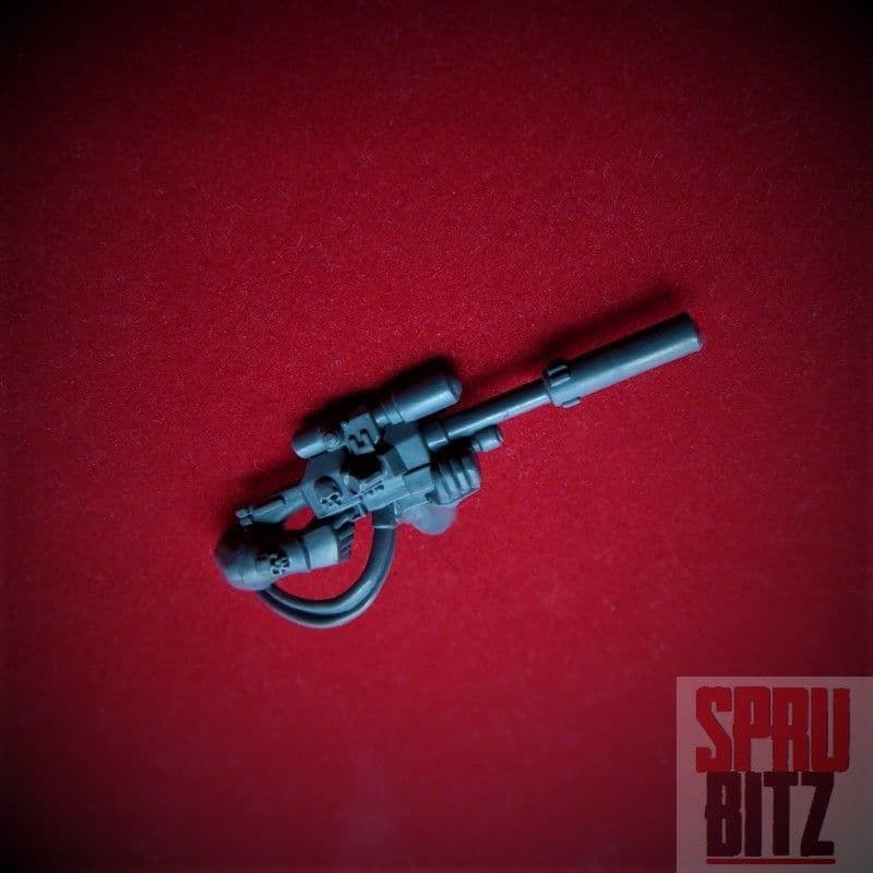 Space Marine Scout Sniper Rifle (B) Warhammer 40,000 bits | Spru Bitz