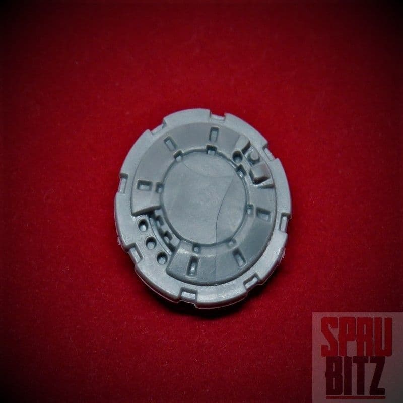 Space Marine Vehicle Round Closed Door Turret Hatch