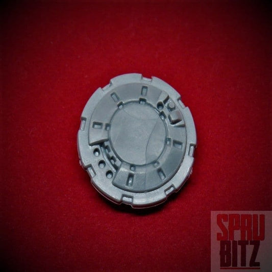 Space Marine Vehicle Round Closed Door Turret Hatch
