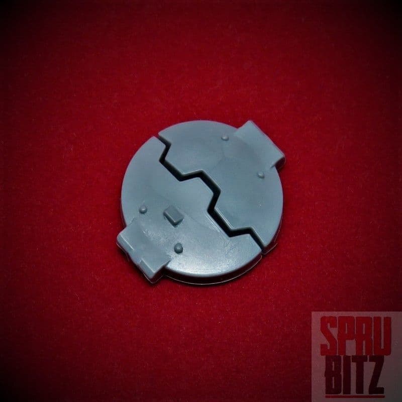 Space Marine Vehicle Round Door Turret Hatch Halves
