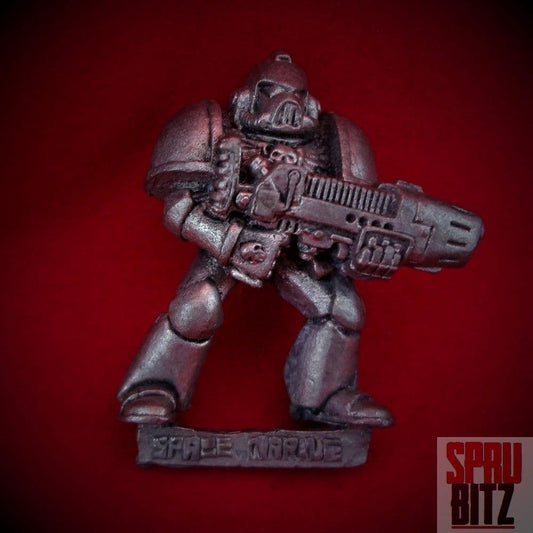 Space Marine with Plasma Gun (metal)