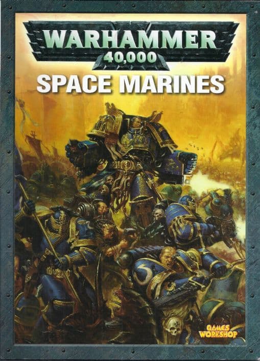 Space Marines Codex rulebook (2004)