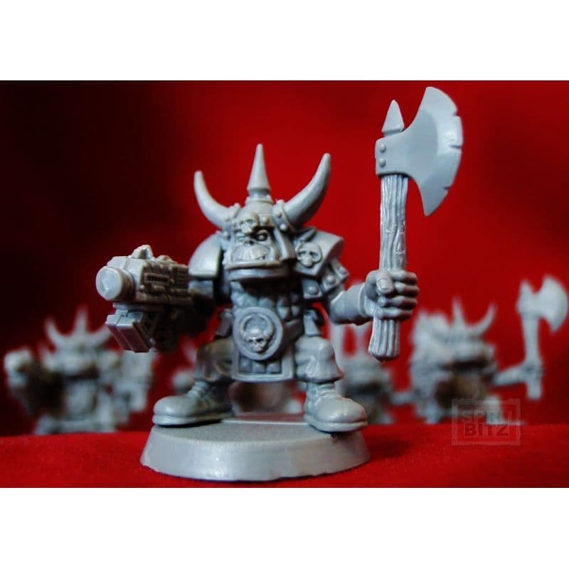 Space Ork Goff from Warhammer 40,000 2nd Edition