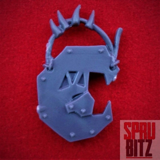 Space Ork Nobz Bosspole Top (C)