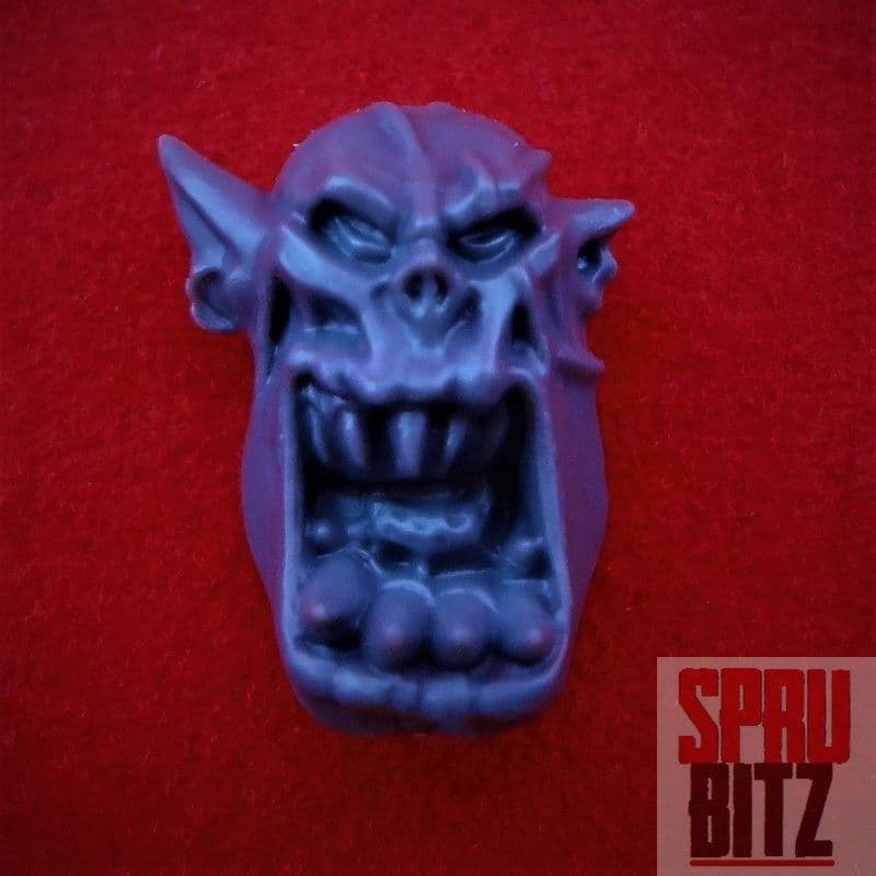 Space Ork Nobz Head (D)