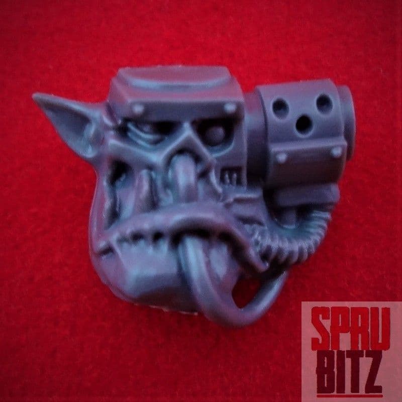 Space Ork Nobz Head (I)