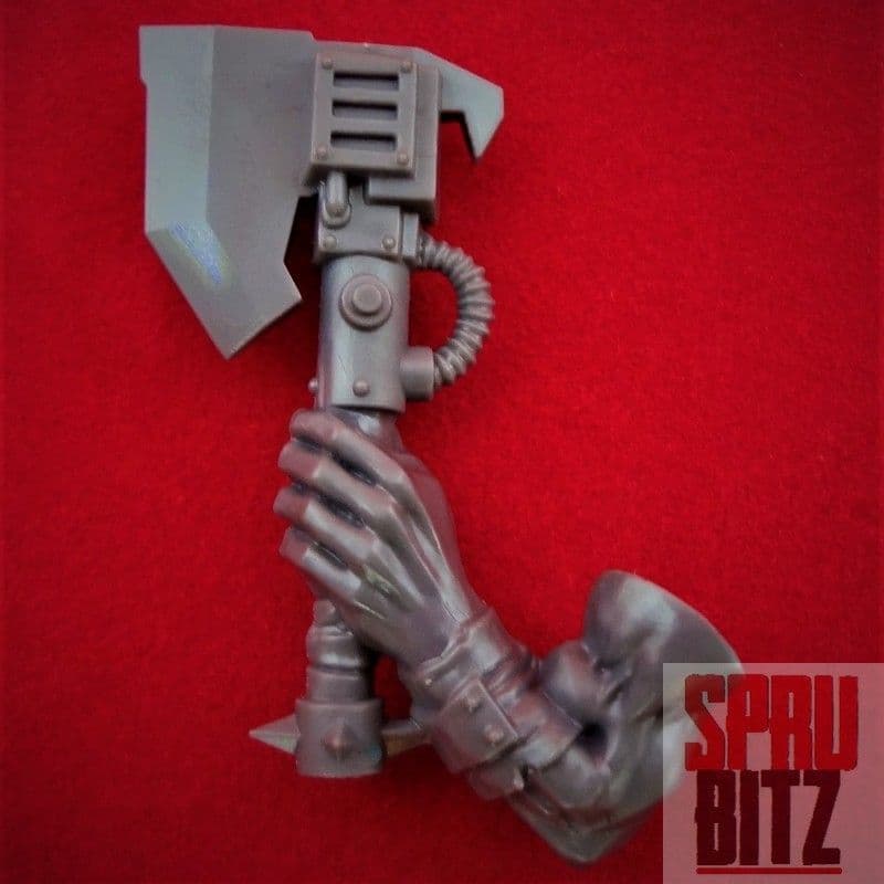 Space Ork Nobz Left Arm Choppa (B)