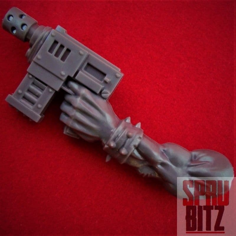 Space Ork Nobz Left Arm Slugga (B)