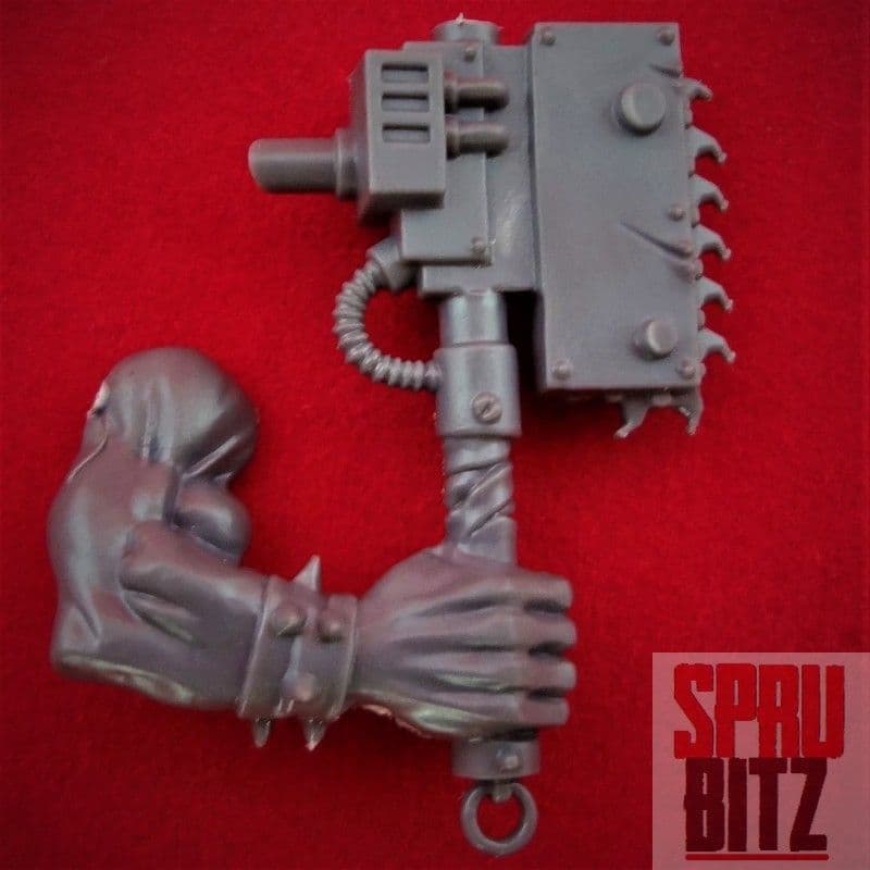 Space Ork Nobz Right Arm Choppa (C)