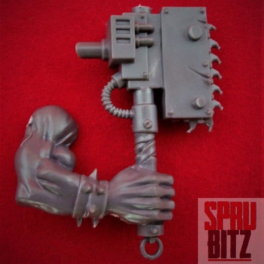 Space Ork Nobz Right Arm Choppa (C)