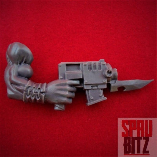 Space Ork Nobz Right Arm Slugga (A)