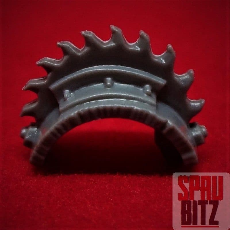 Space Ork Nobz Shoulder Pad with Spikes (A)