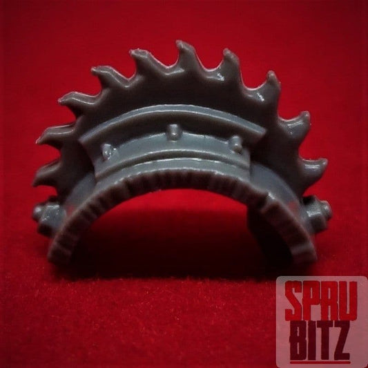 Space Ork Nobz Shoulder Pad with Spikes (A)