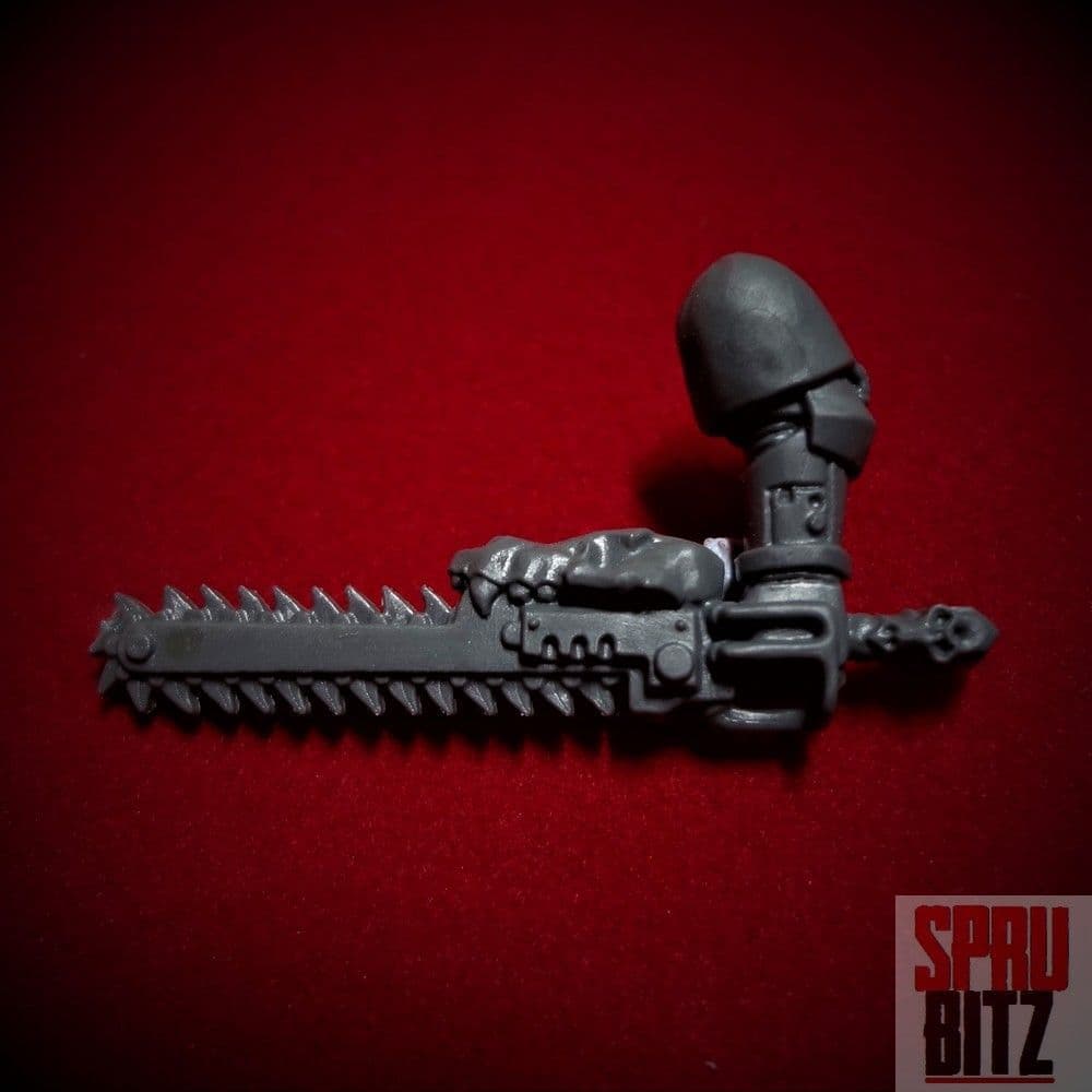 Space Wolf Wolves Chainsword left arm (A)