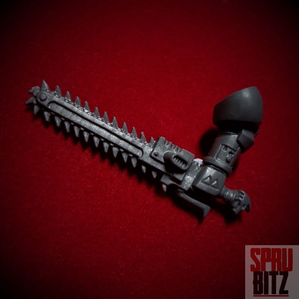 Space Wolf Wolves Chainsword left arm (B)