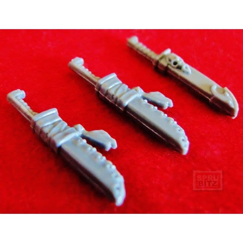 Space Wolf Wolves Combat Knife Knives set of 3