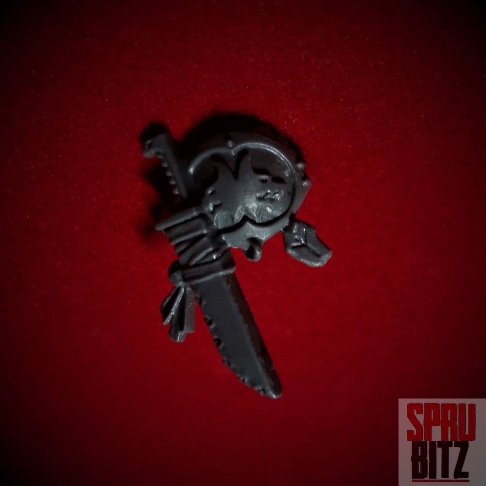 Space Wolf Wolves Knife Plate Accessory