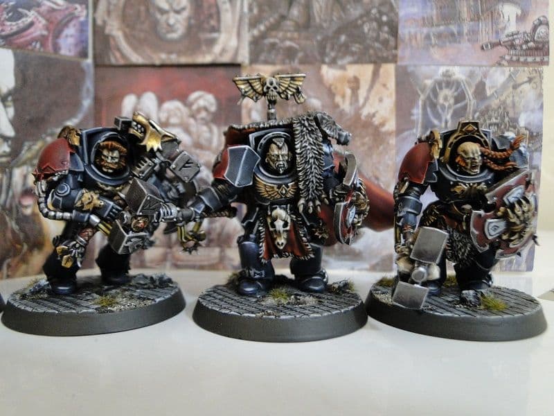 Space Wolf Wolves Terminator Squad