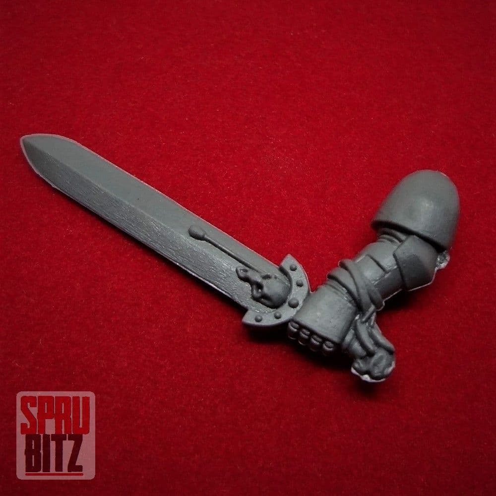 Space Wolves Blood Claws Power Sword Powersword left arm