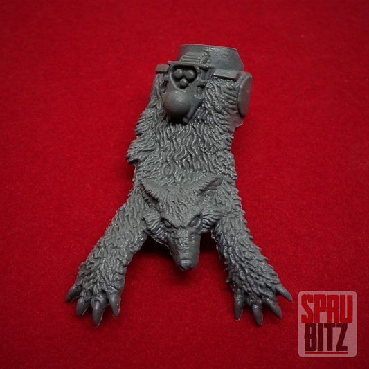 Space Wolves Blood Claws Torso Fur Cloak